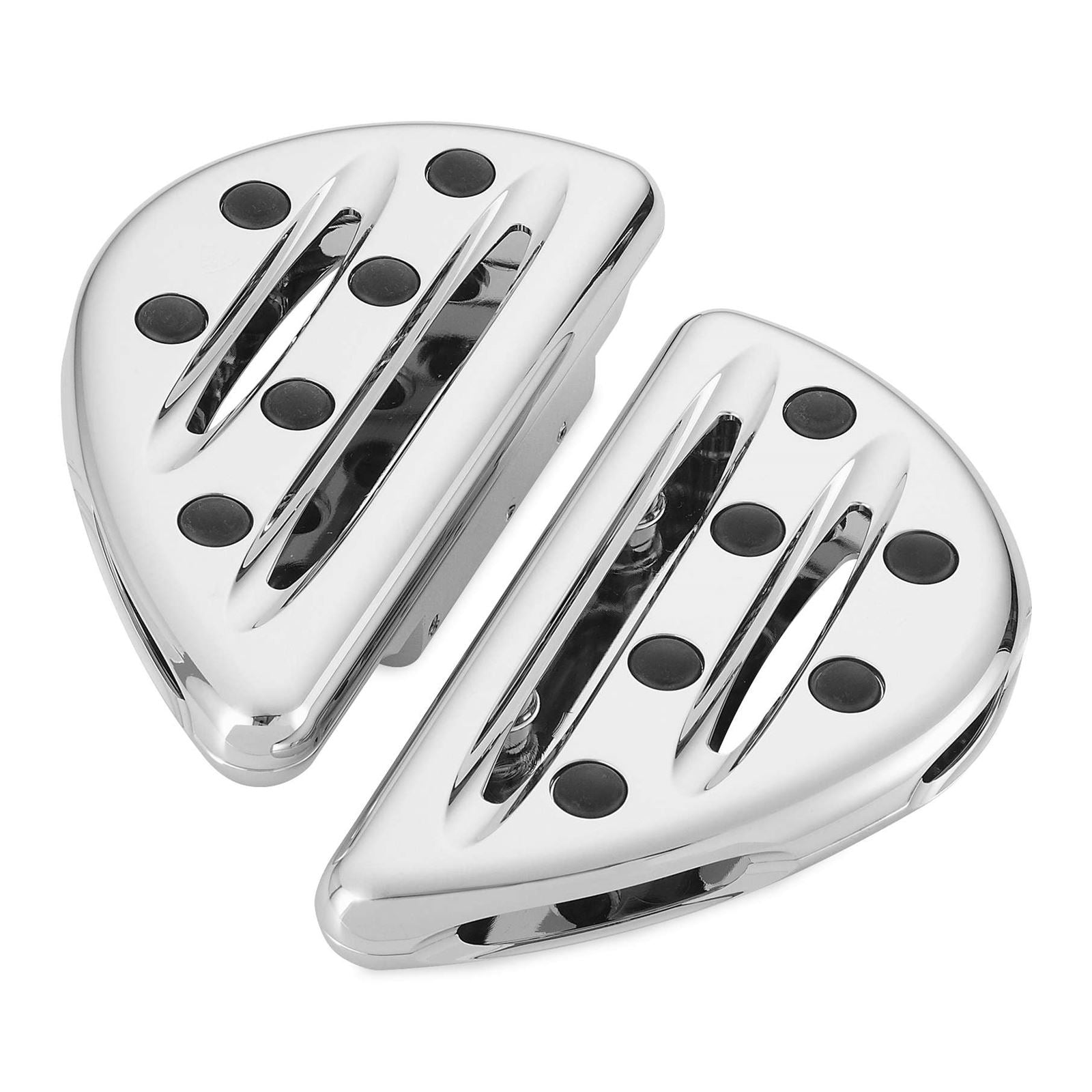 Arlen Ness Passenger Floorboard - Deep Cut - Chrome 06-866_92057