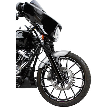 Arlen Ness Pro Short Front Fender - Steel - 21" - 5.9" W - '99-'13 FLHT 06-731_344829