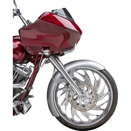 Arlen Ness Real Steel Rapper Front Fender - 21" - 5.9" W - '99-'13 FLHT 06-735_344836