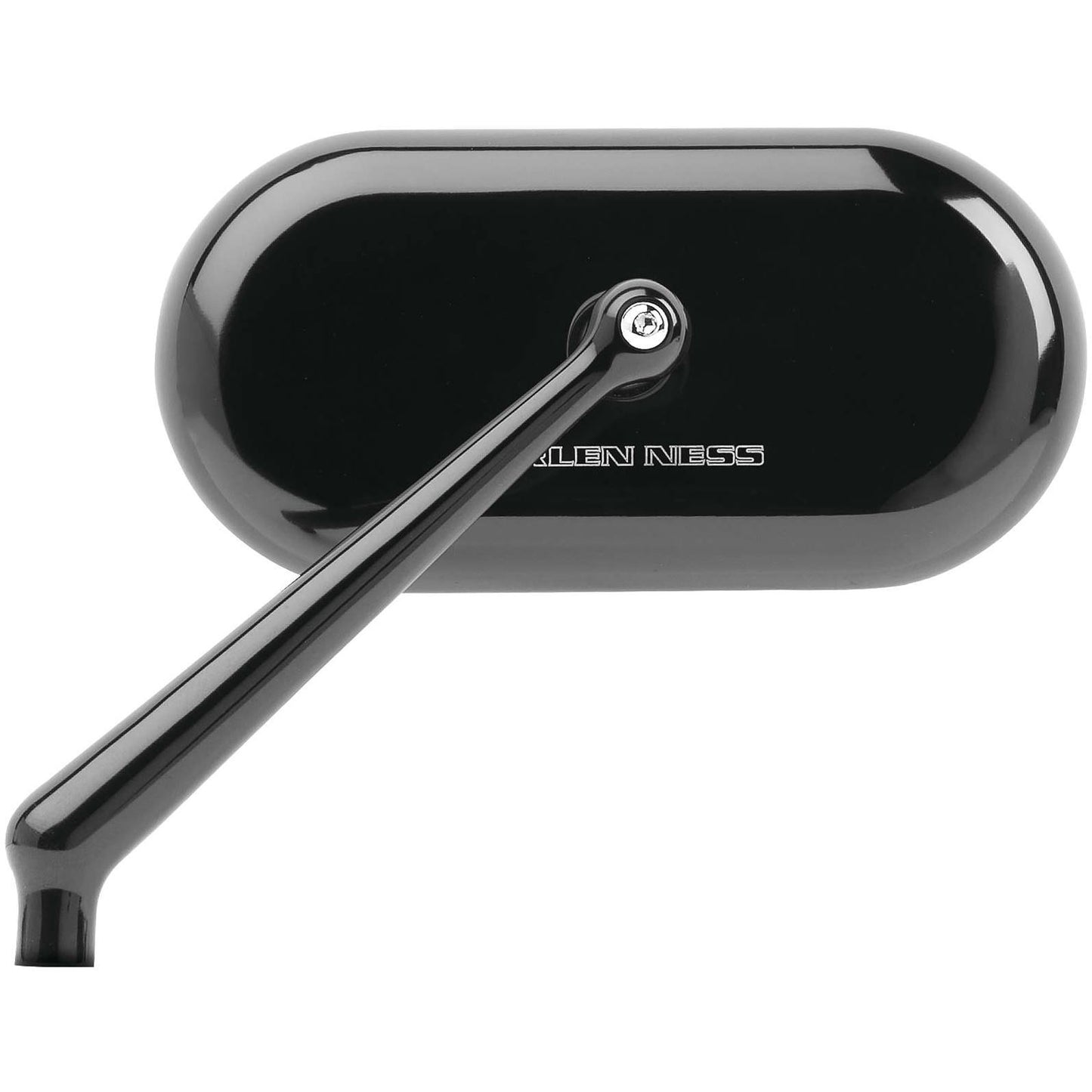 Arlen Ness Oval Mirror - Black - Left 13-170_92131