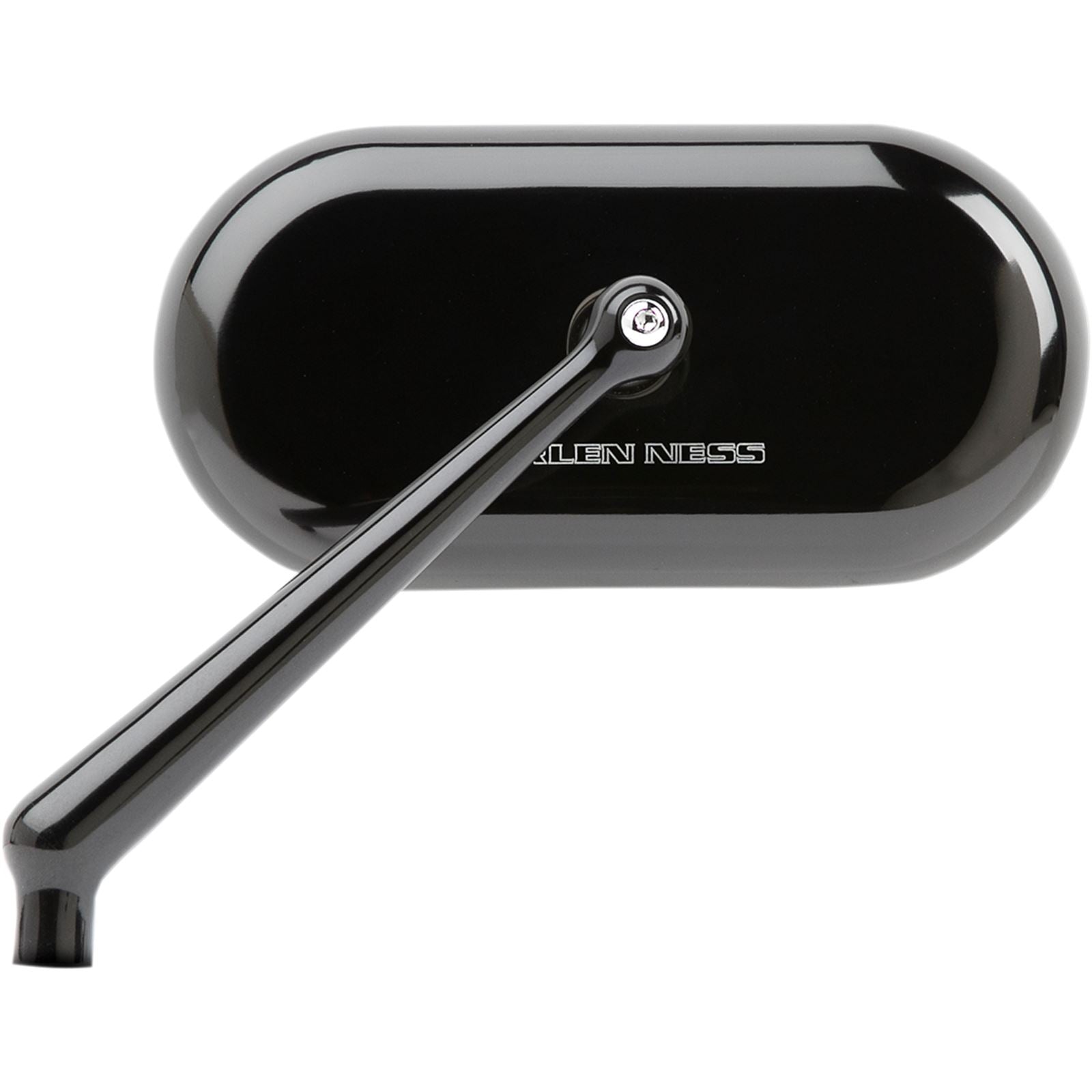 Arlen Ness Oval Mirror - Black - Left 13-170_344292