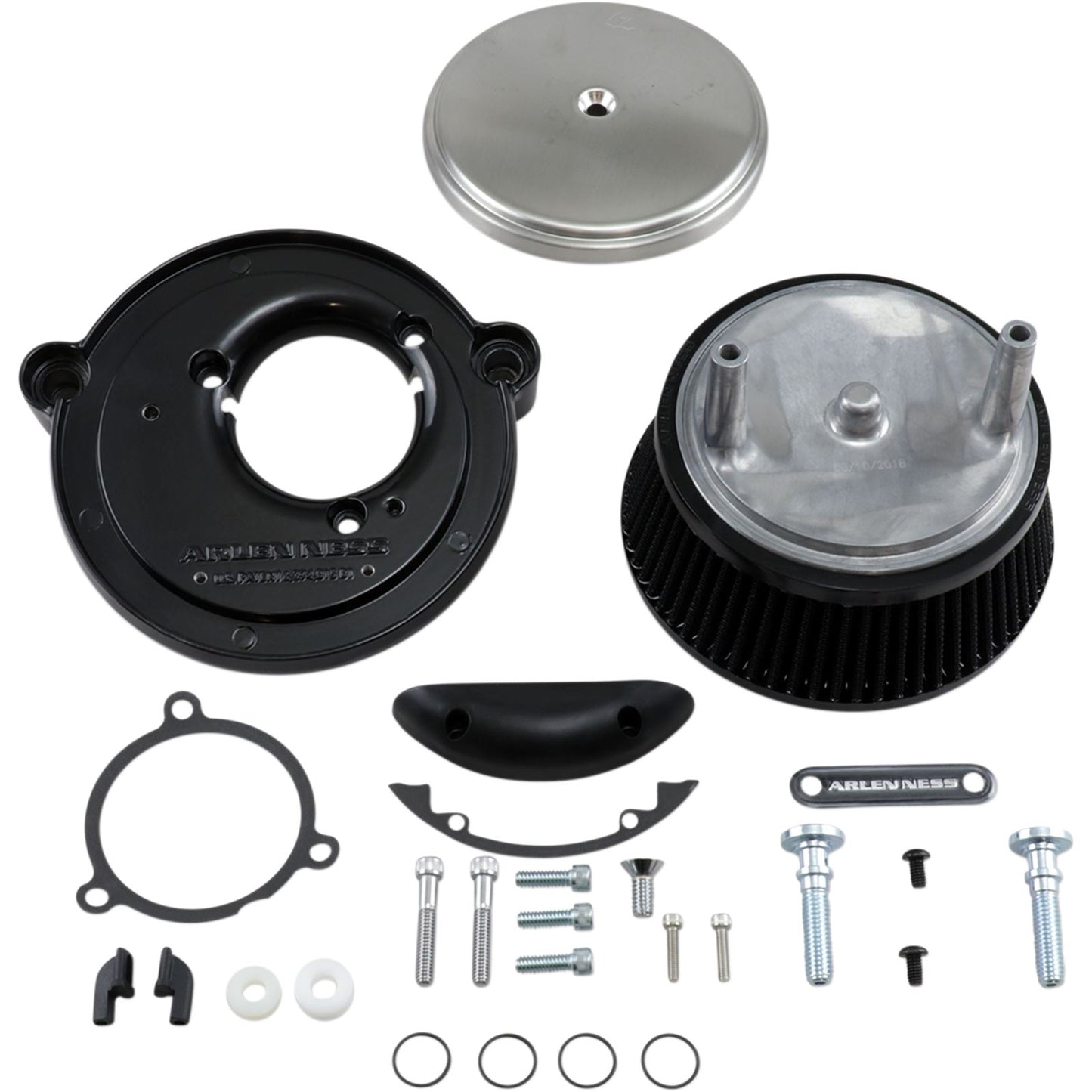 Arlen Ness Air Cleaner Big Sucker Stainless/Steel Milwaukee-Eight 18-344_344702