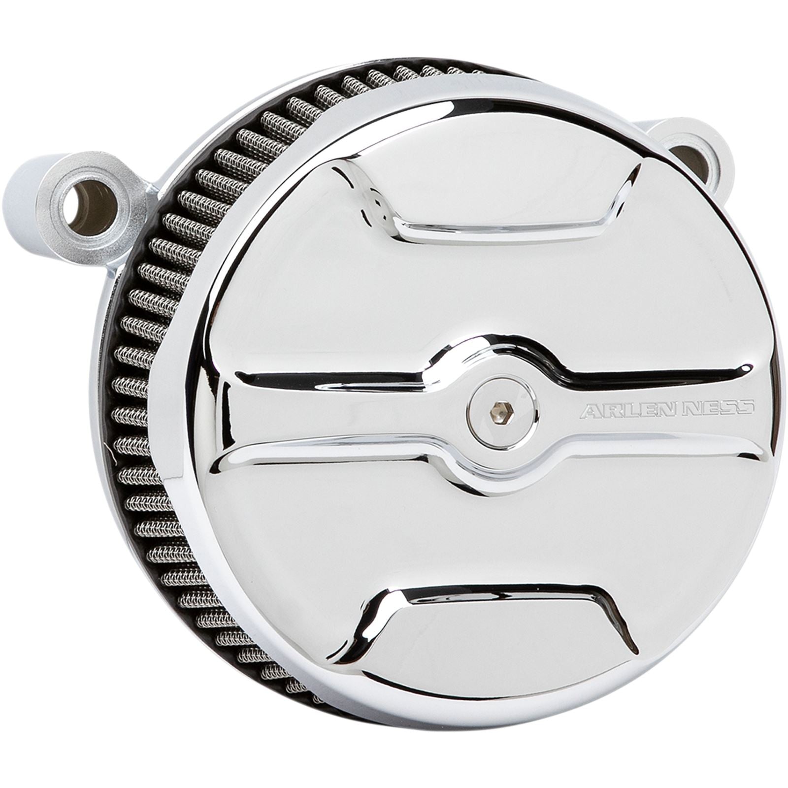 Arlen Ness Air Cleaner Sucker Knuckle Chrome Twin Cam 18-756_344726