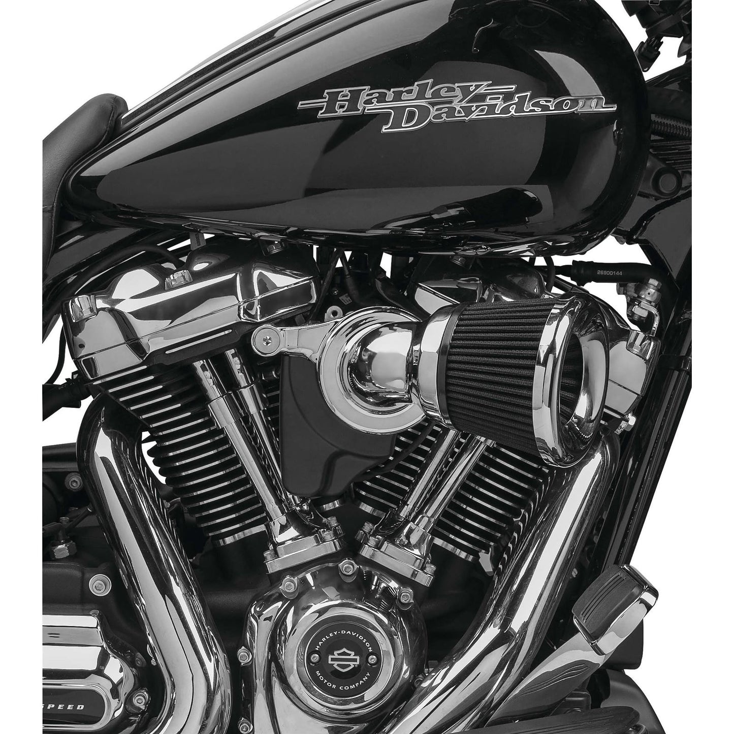 Arlen Ness Air Cleaner Velocity 65° FLH Chrome 81-201_92176
