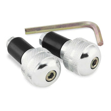 BikeMaster Anti-Vibration Bar Ends Silver 7/8" 15-6002_92191