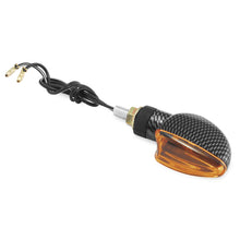 BikeMaster Universal Mini-Stalk Turn Signals Carbon 2-5/8" 122-9831_92198