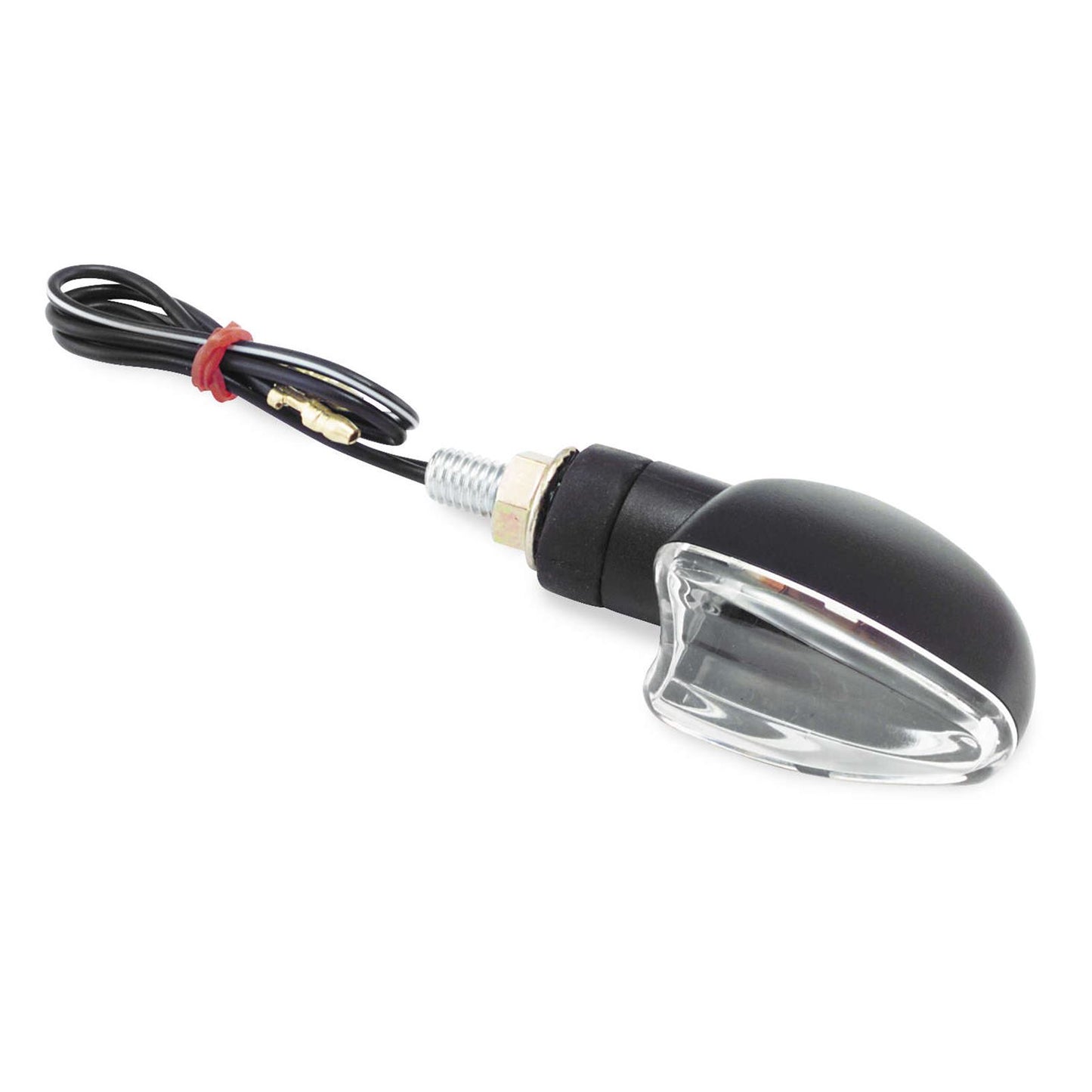 BikeMaster Universal Mini-Stalk Turn Signals Black 2-5/8" 122-9835_92199