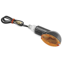 BikeMaster Universal Mini-Stalk Turn Signals Carbon 2-5/16" 122-9860_92206
