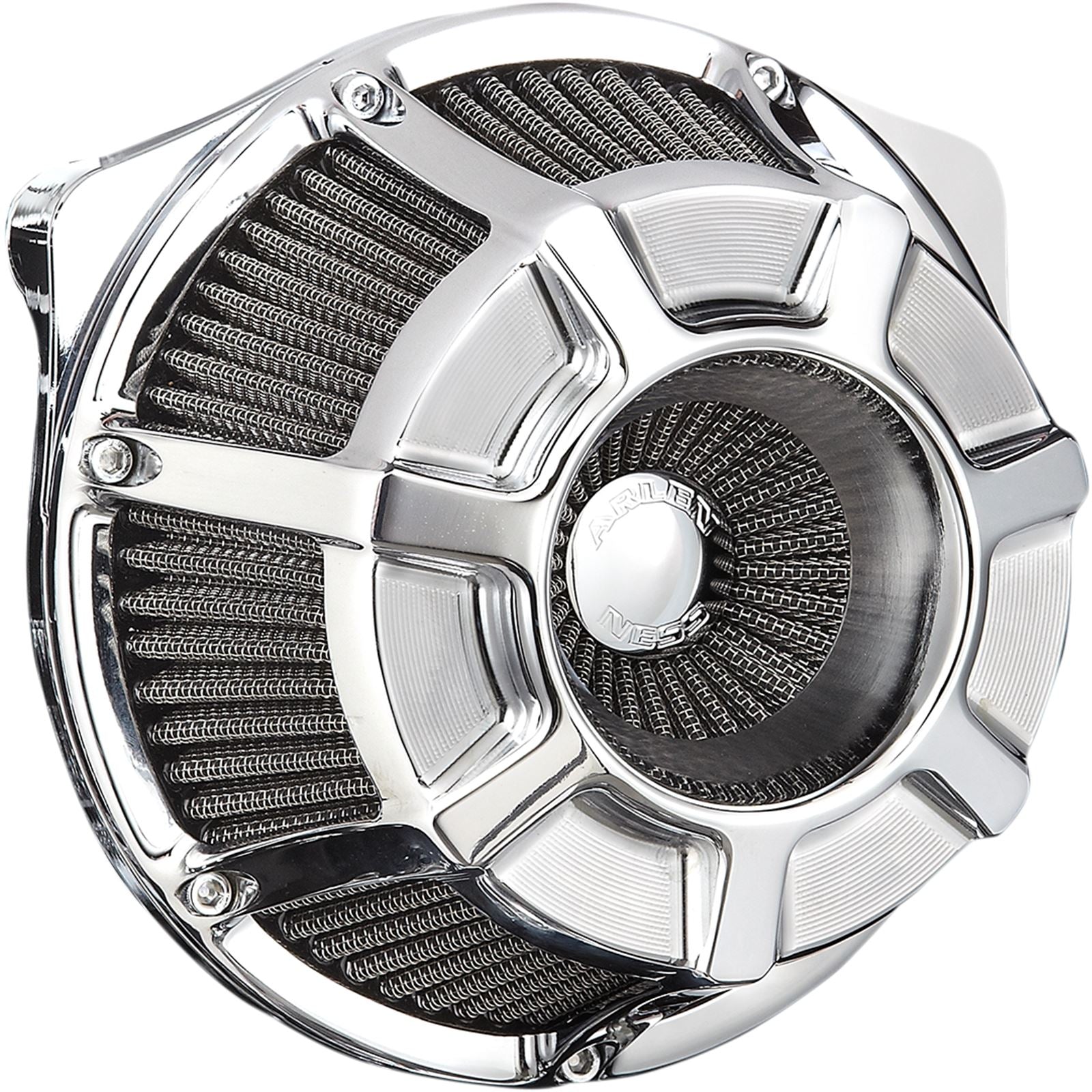Arlen Ness Air Clean Beveled  - '17-18FL Chrome 18-918_344594