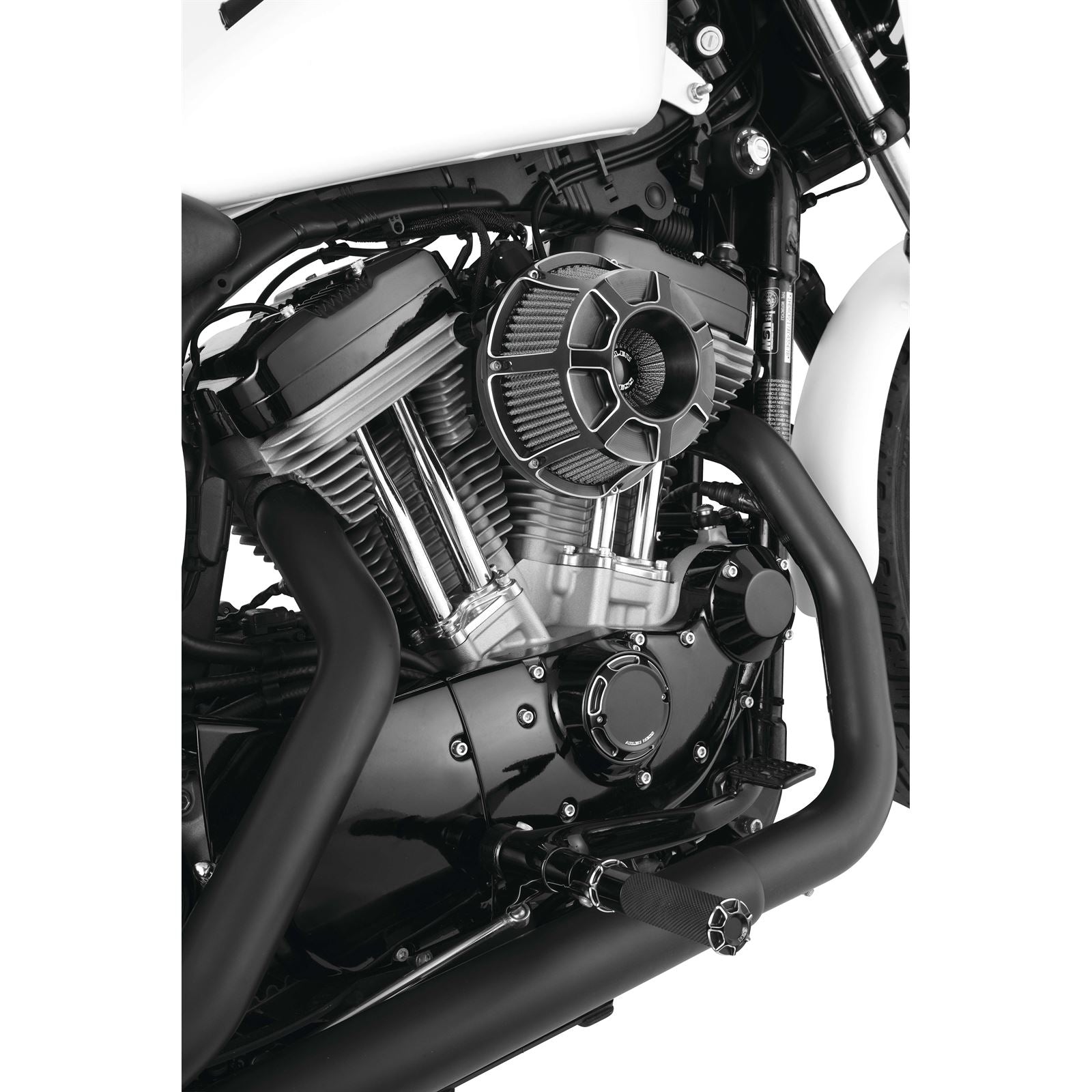 Arlen Ness Air Cleaner Beveled  - '17-18FL Black 18-919_92248