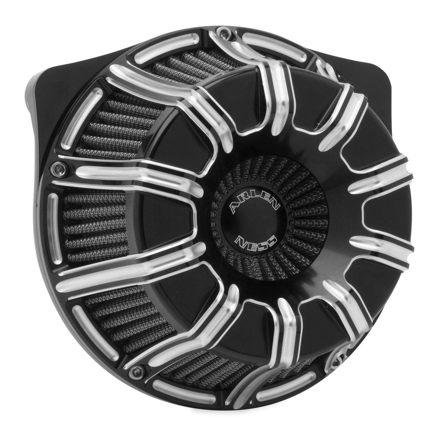 Arlen Ness Inverted Sucker 10-Gauge Black 18-947_92251
