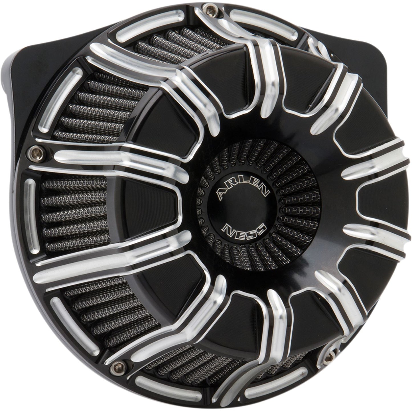 Arlen Ness Inverted Sucker 10-Gauge Black 18-947_344649