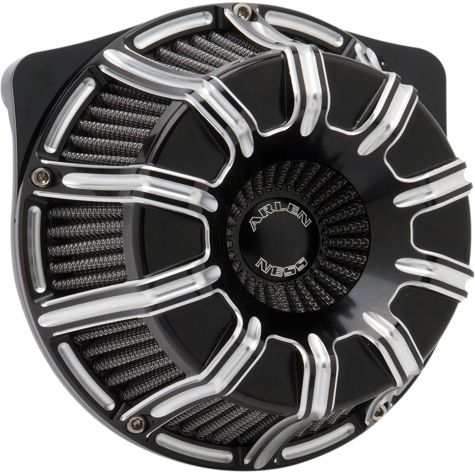 Arlen Ness Inverted Sucker 10-Gauge Black 18-947_344649