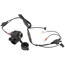 BikeMaster 12-Volt Power Adaptor with Mount Black 136A_92274