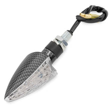 BikeMaster Spear LED Turn Signals Carbon 2-1/2" 101030-25CB_92289