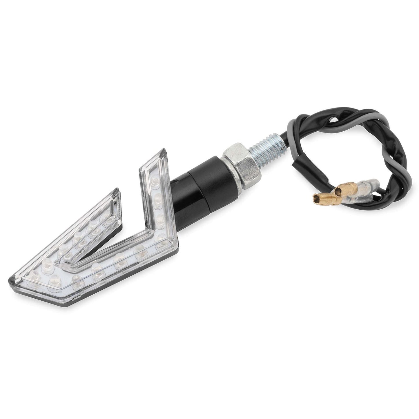BikeMaster Director LED Turn Signal Black Amber HF101086_92325