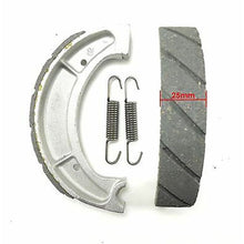 2FastMoto Rear Brake Shoes Grooved for Yamaha CS, DT, IT, RD, SR, XT, YZ [MPN: VB-228 / EBC510]_657647
