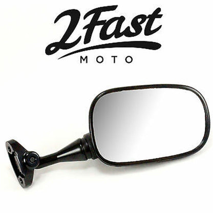 2FastMoto Right Side Black Mirror For Many Honda 99-06 CBR RVT Models 88110-MCJ-013_631842