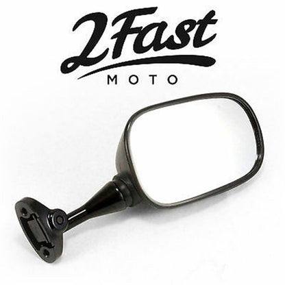 2FastMoto Right Side Black Mirror For Many Honda 99-06 CBR RVT Models 88110-MCJ-013_631840