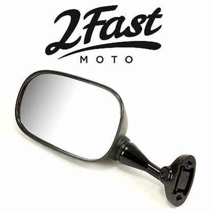 2FastMoto Left Side Black Mirror For Honda 99-06 CBR600F4i CBR929RR RVT1000R 88120-MCJ-013_663994