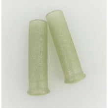 2FastMoto Jackhammer Style Grips 7/8" for Motorcycles & ATVs Clear Metal Flake 01-21855W_1164840
