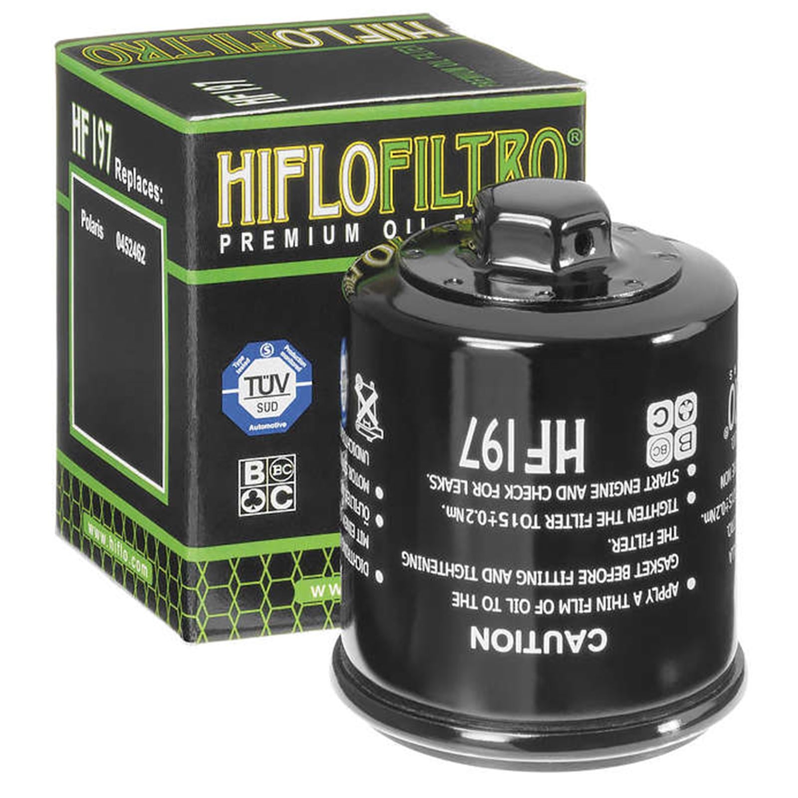 Hiflofiltro Oil Filter HF197_92746