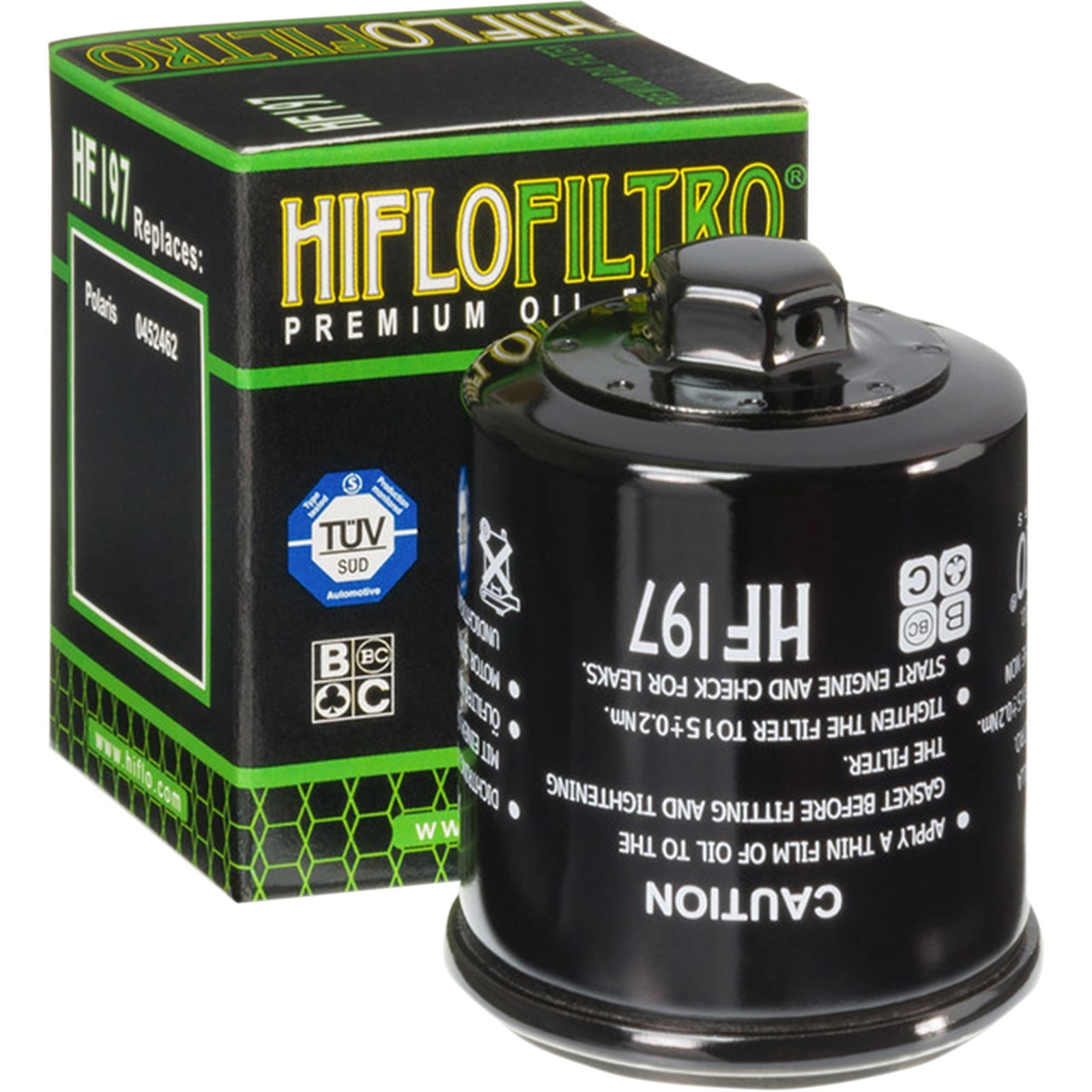 Hiflofiltro Oil Filter HF197_393091