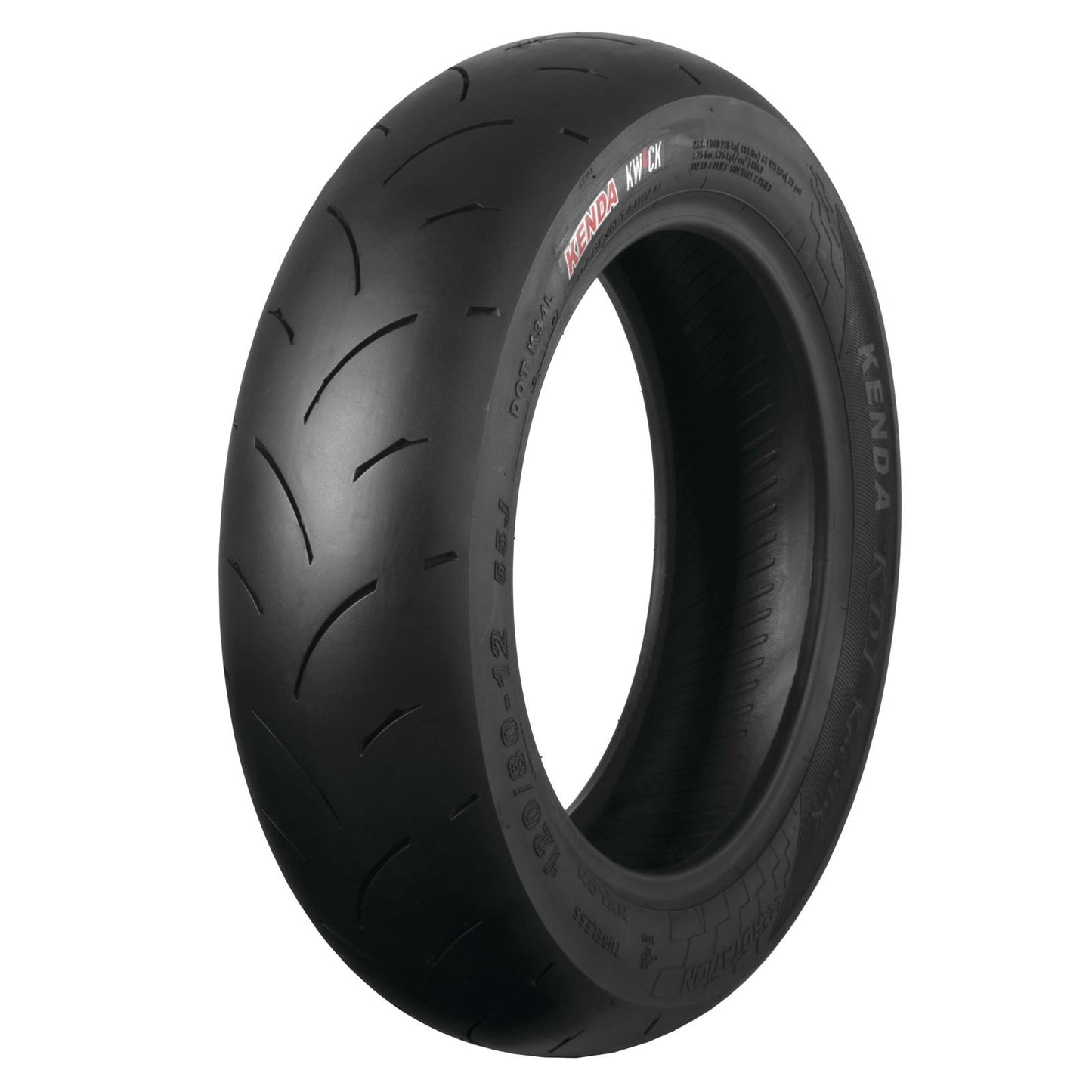 Kenda - Powersports Kwick KD1 Scooter Tire 120/70-12 - Bias - Front - 51L 04KD1F120031_505729