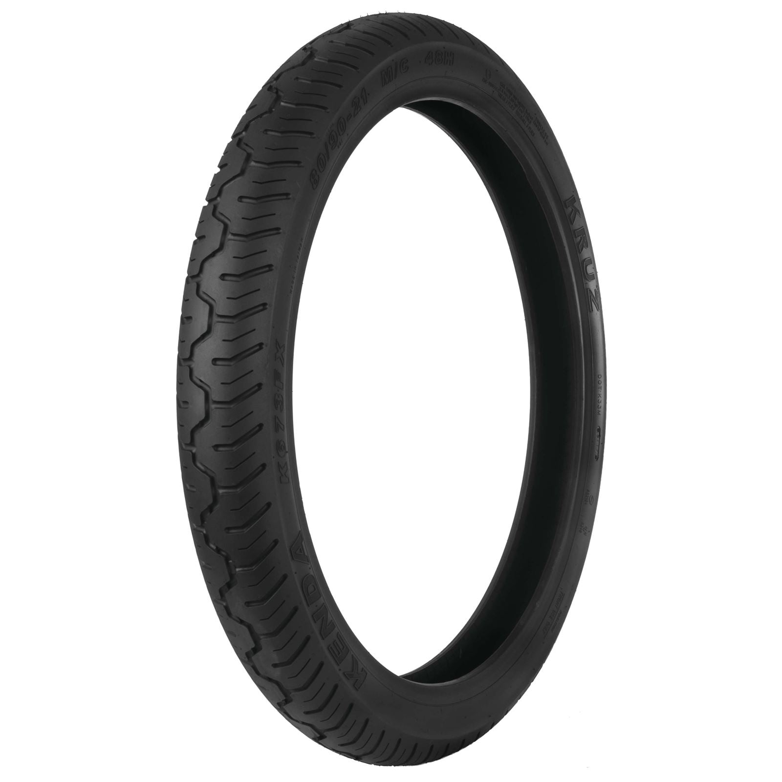 Kenda - Powersports K673 Kruz Tire 110/90-19, Bias, Front, 62H 046731910B1_505777