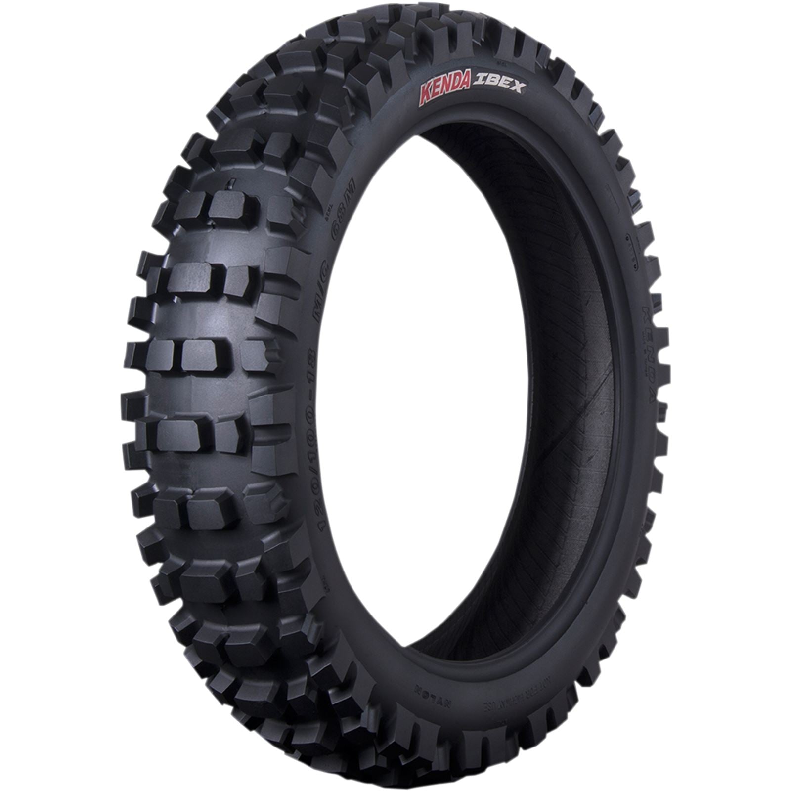 Kenda - Powersports K774 Ibex Tire 120/100-18, Rear, Bias Ply 047741813CEX_405489