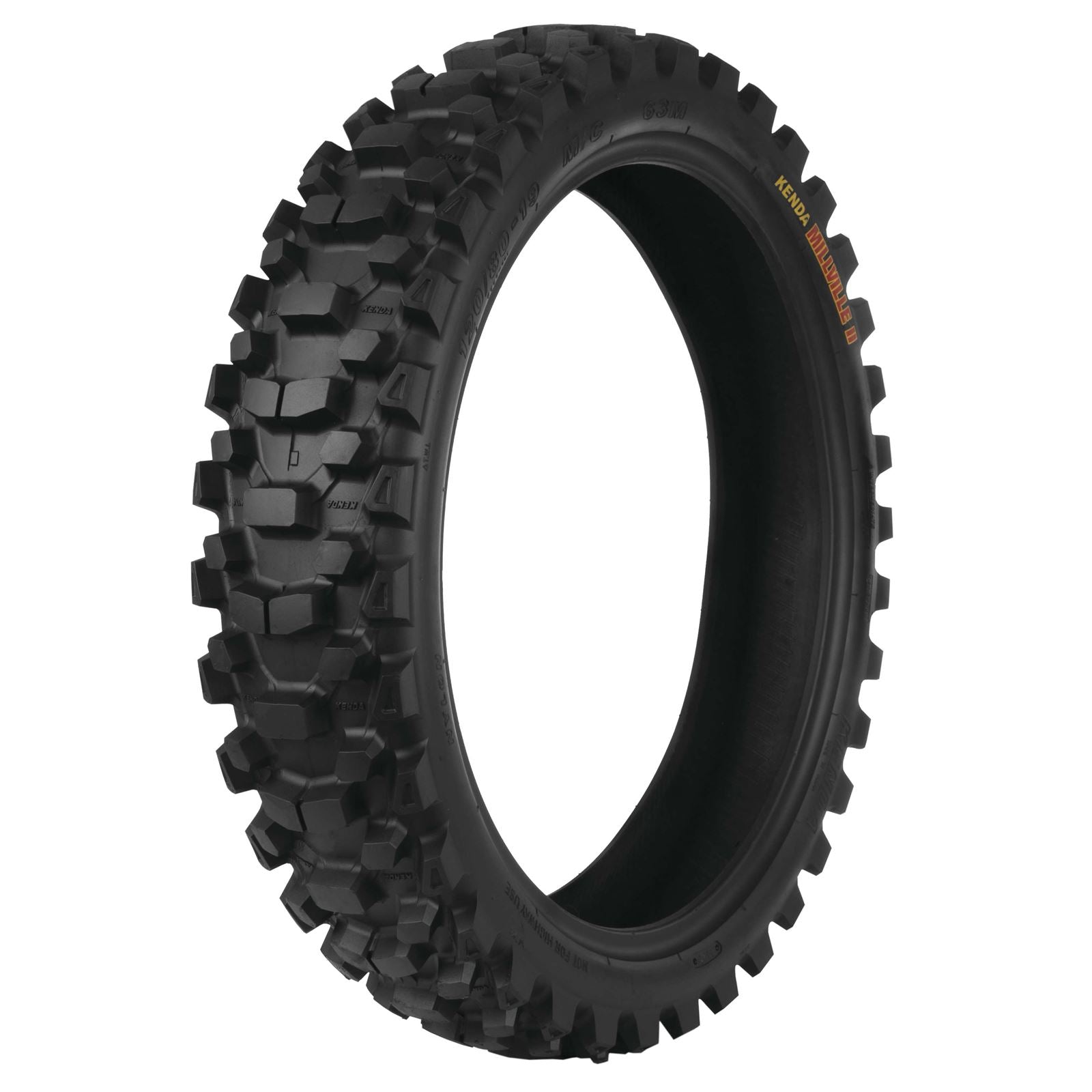 Kenda - Powersports K785 Millville II Tire 120/100-18, Bias, Rear 047851813B0_505846