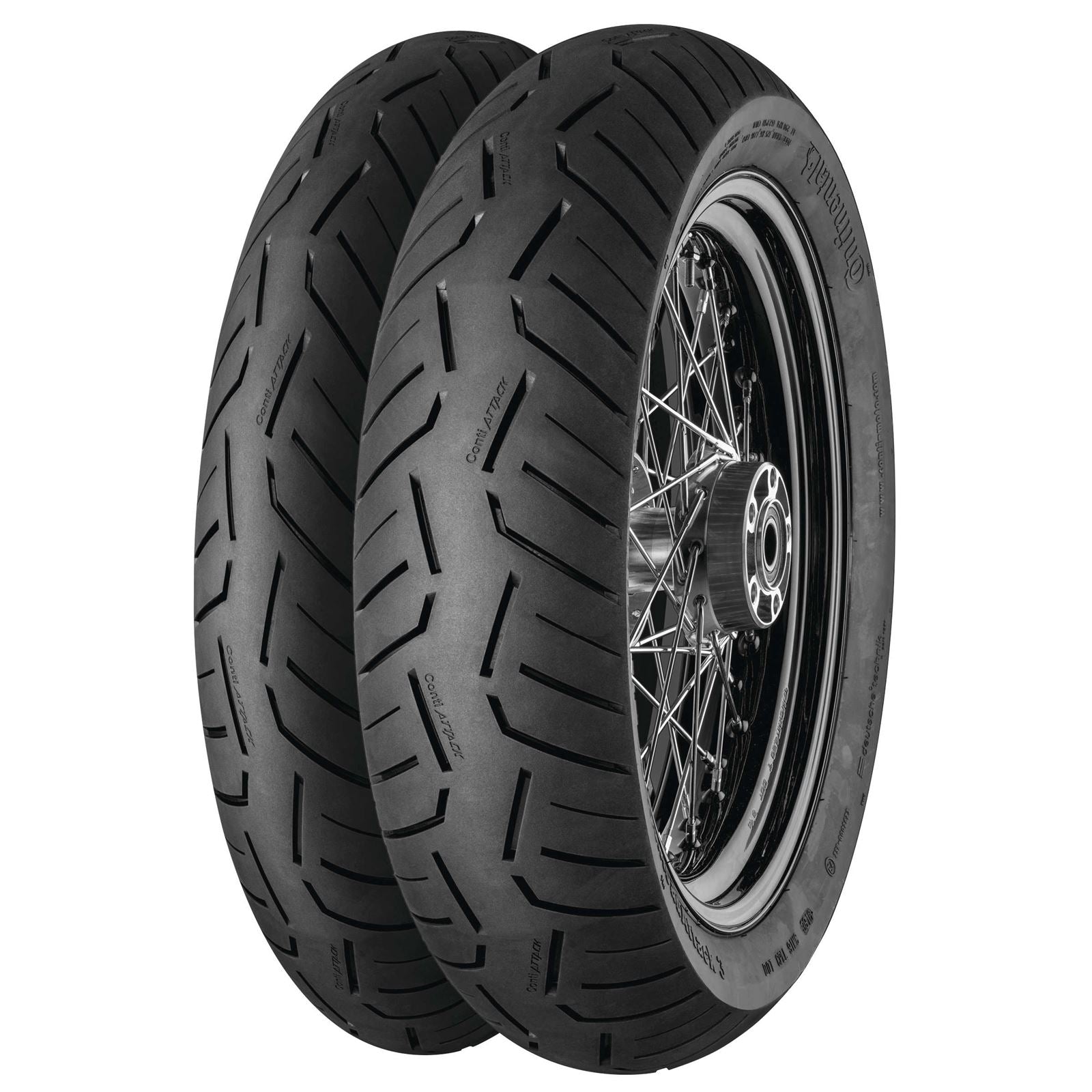 Continental Tire - Powersports Road Attack 3, 190/55ZR17, Radial, Rear, (75W) [MPN: 02445050000]_506057