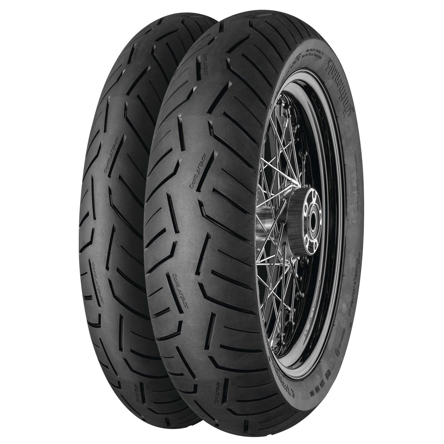Continental Tire - Powersports Road Attack 3, 130/80R17, Radial, Rear, 65v [MPN: 02445170000]_506037