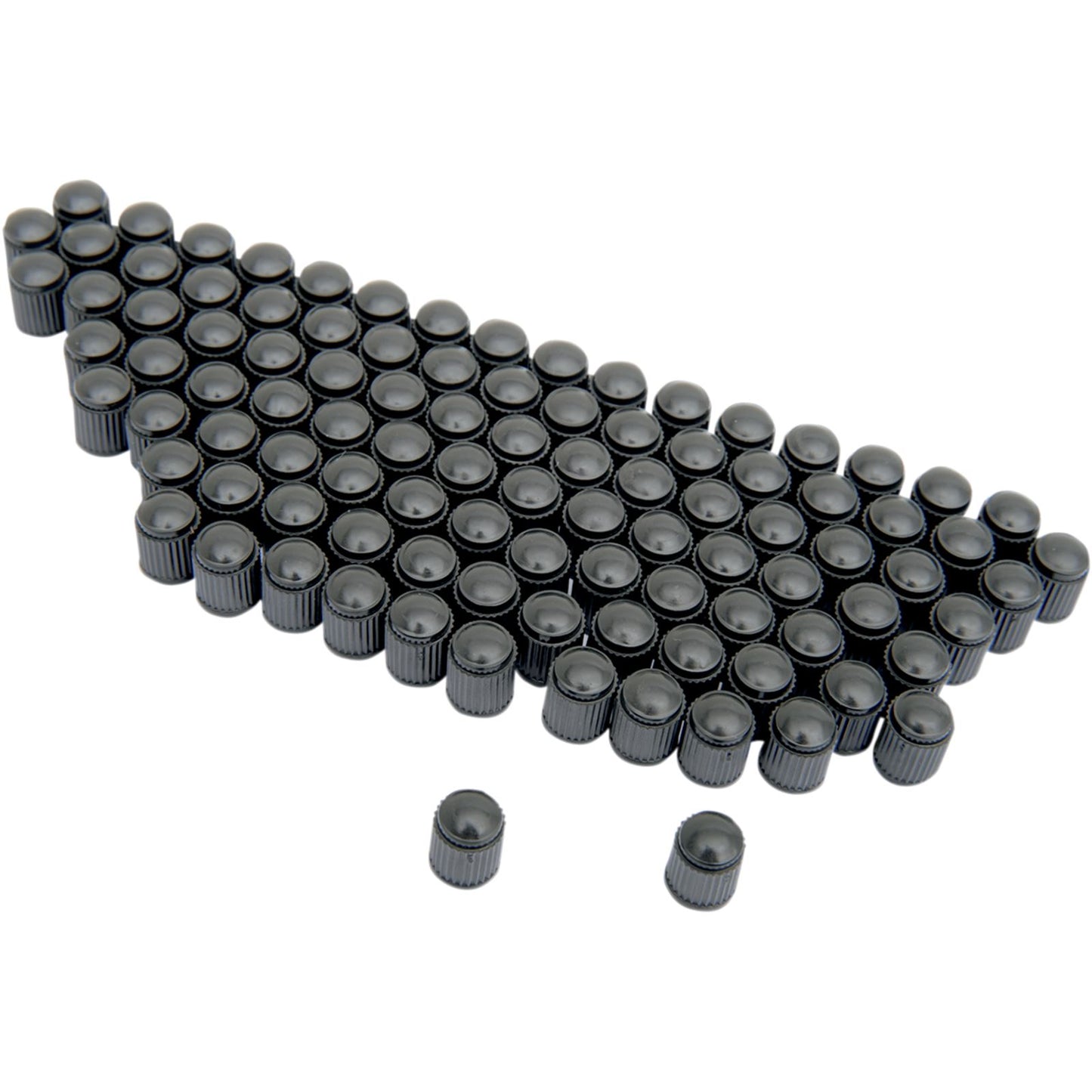 K&L Valve Cap Stem - Black - 100/Pack [MPN: 32-9989]_403543