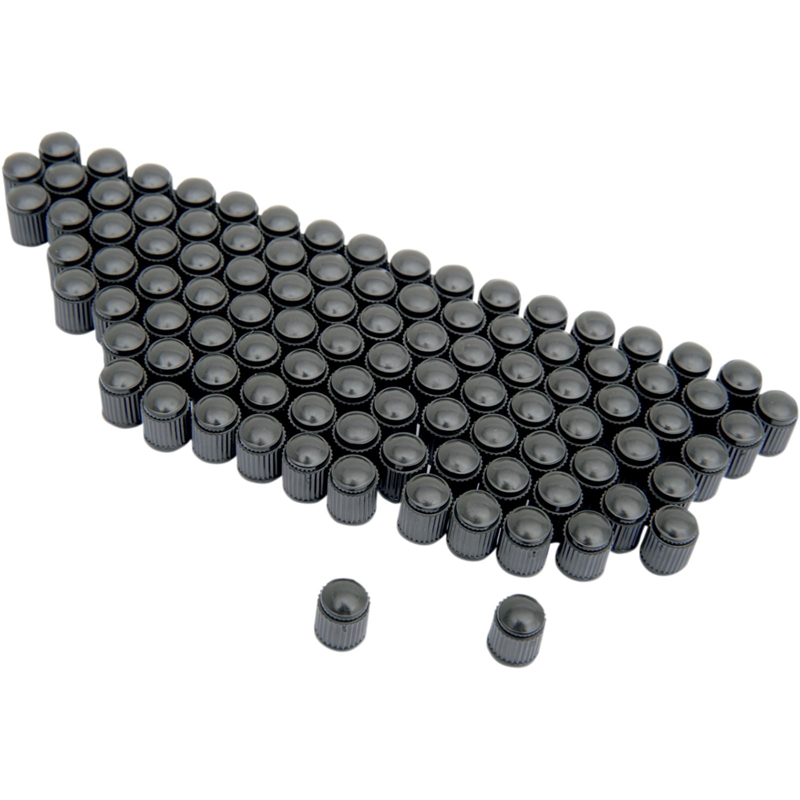 K&L Valve Cap Stem - Black - 100/Pack [MPN: 32-9989]_403543