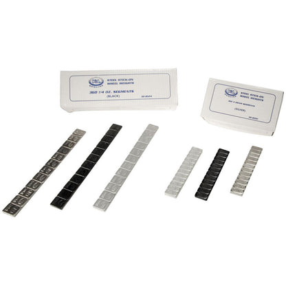 K&L Wheel Weights - Steel - Stick-On - 5 Gram - Black [MPN: 32-8090]_560686