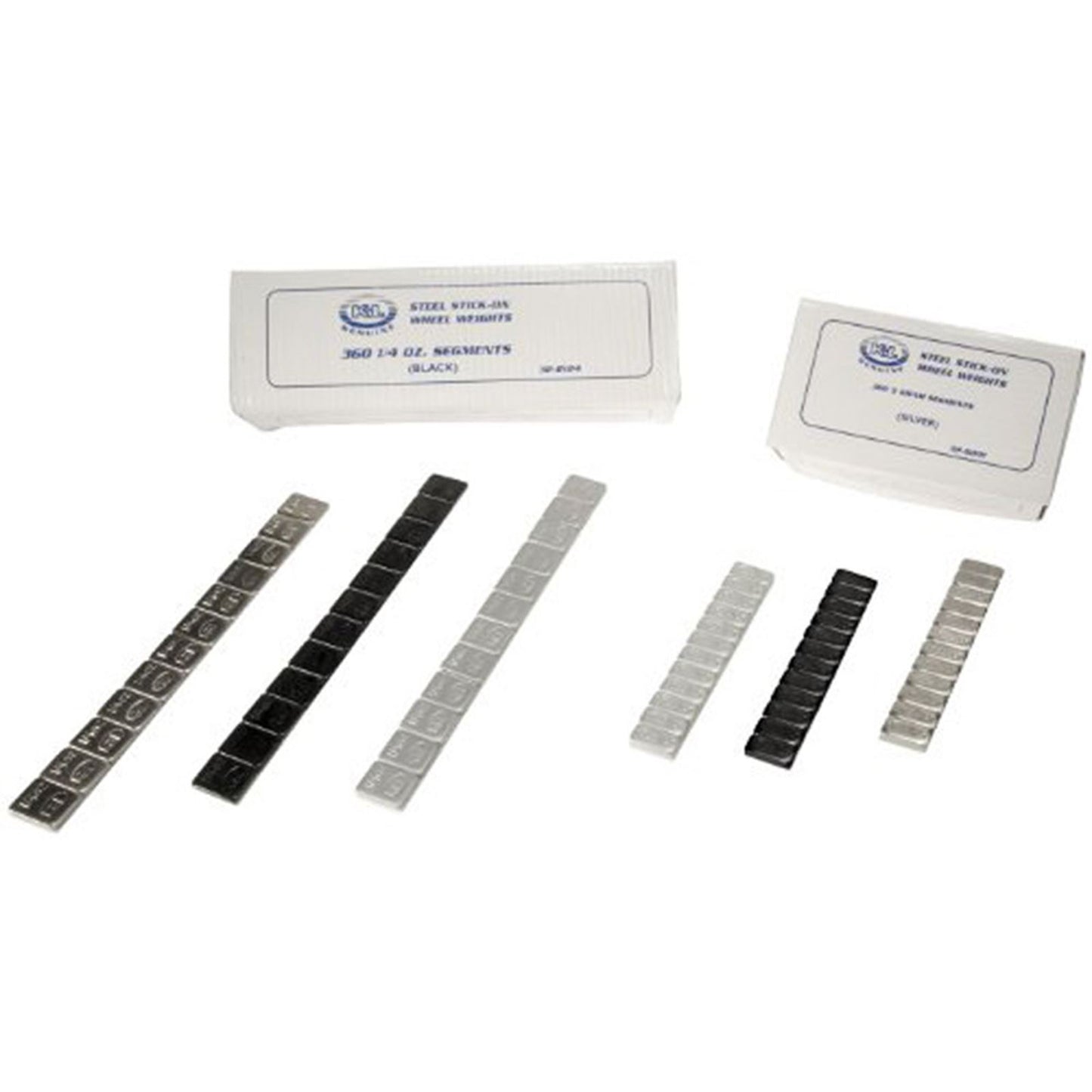 K&L Wheel Weights - Steel - Stick-On - 5 Gram - Chrome 32-8087_560689