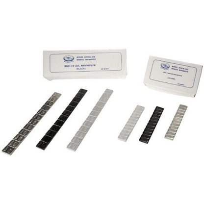 K&L Wheel Weights - Steel - Stick-On - Chrome - 360 32-8126_560693