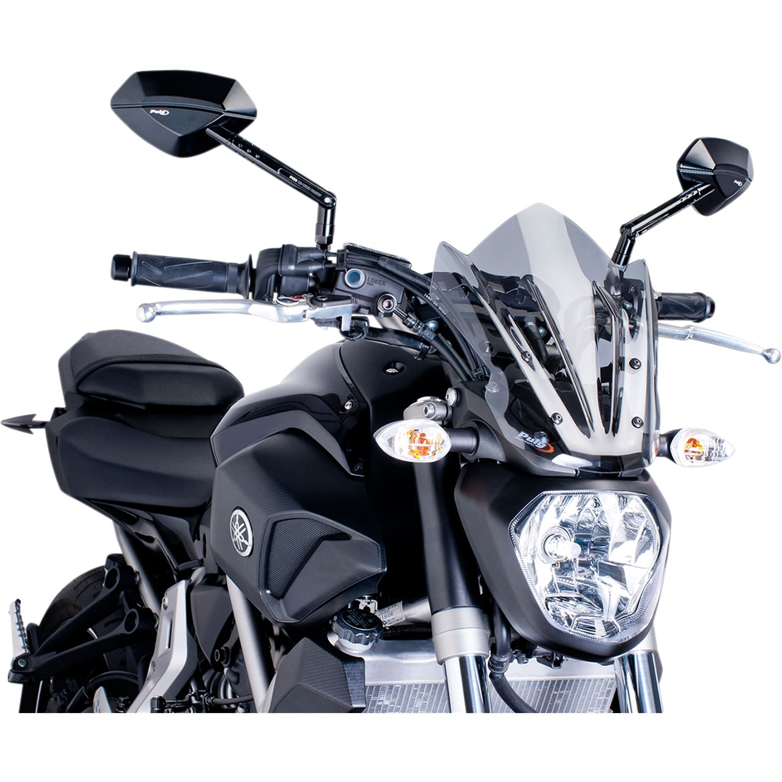 Puig New Generation Windscreen - Smoke - MT07 [MPN: 7015H]_461360
