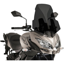 Puig Race Windscreen - Dark Smoke - Tour Fits Kawasaki [MPN: 9421F]_461479