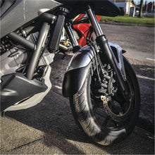 Puig Front Fender Extension Compatible with Honda NC750XD - Black [MPN: 6418N]_983577