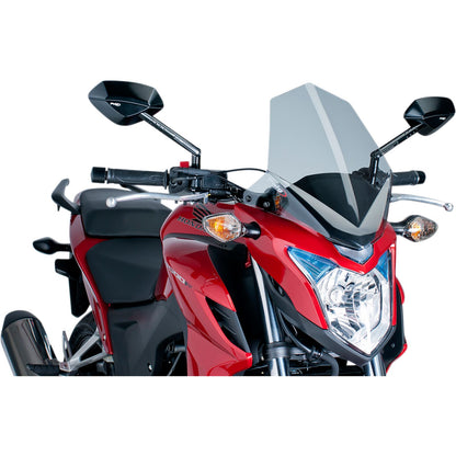 Puig New Generation Windscreen - Smoke for Honda CB 500F '13 [MPN: 6437H]_461279