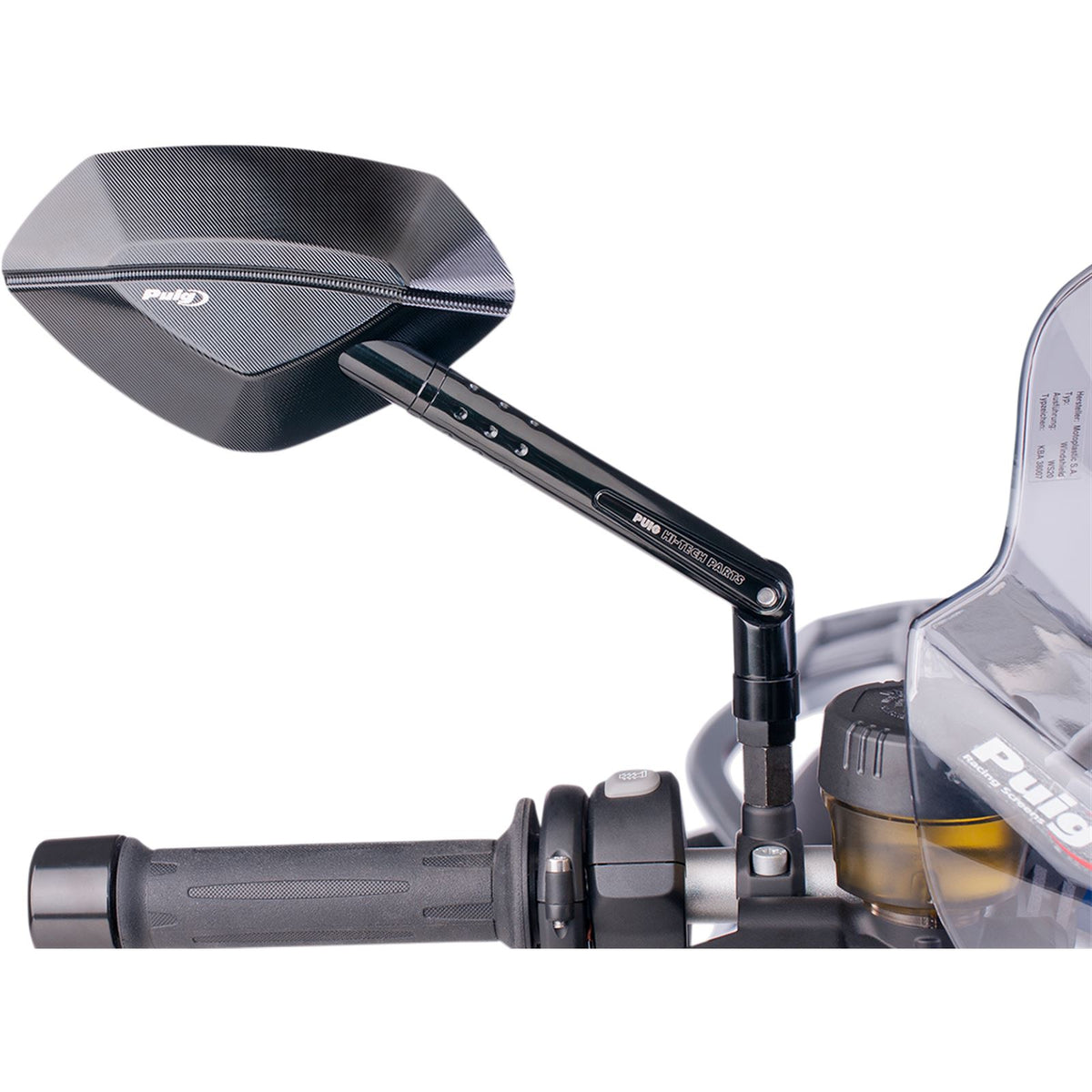 Puig Hi-Tech 1 Rear Mirror - Right [MPN: 6218N]_460939
