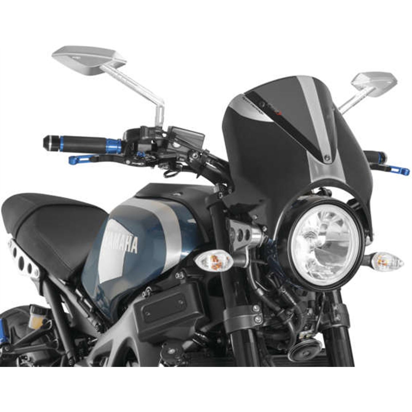 Puig Retrovision Windscreen - Dark Smoke - XSR700 [MPN: 9560F]_93606