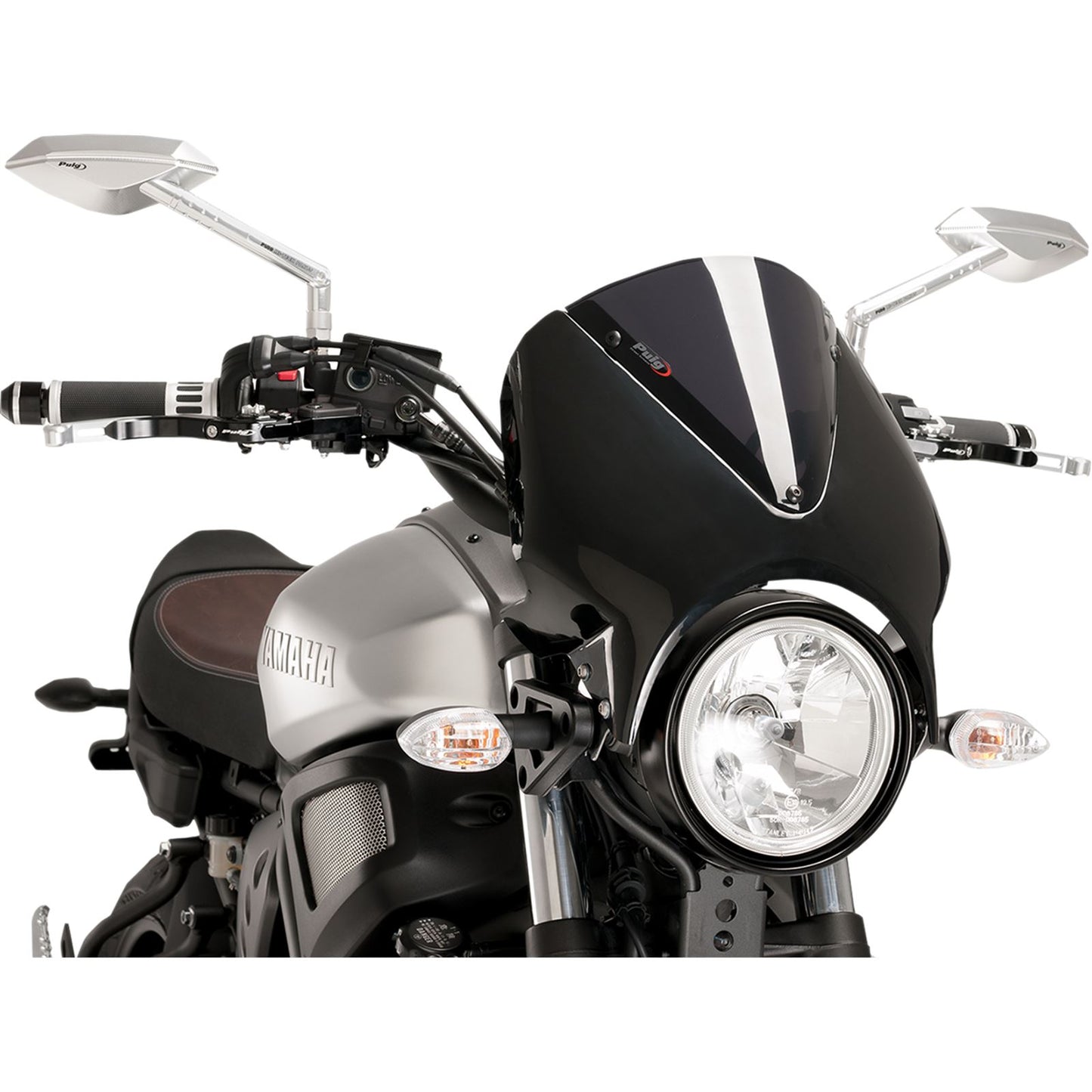 Puig Retrovision Windscreen - Dark Smoke - XSR700 [MPN: 9560F]_461642