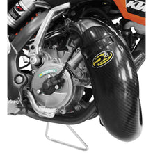 PC Carbon Carbon Fiber Pipe Guard for Gas Gas/ Husqvarna/ KTM [MPN: 101021]_93750