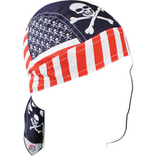 Zan Flydanna Patriotic Skull USA Flag Z537_93766
