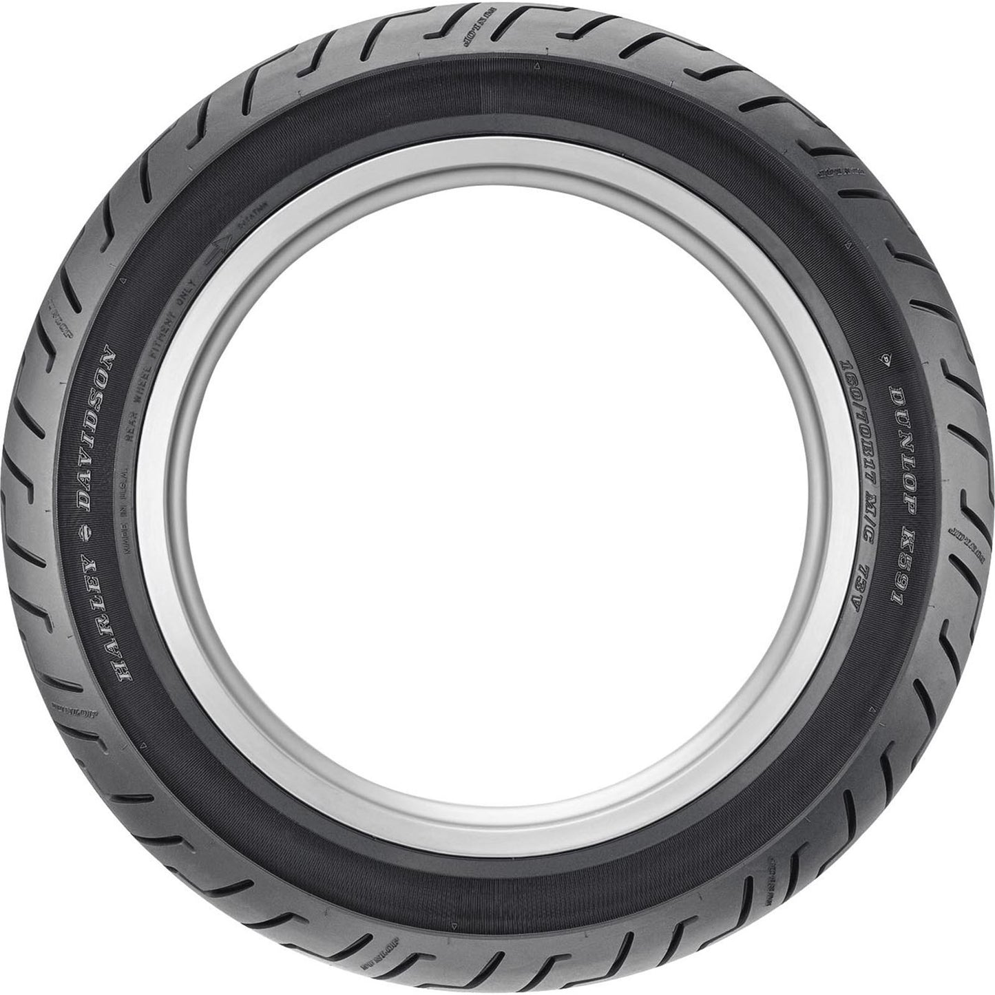Dunlop K591 160/70VB-17 Rear 45146085_1010017