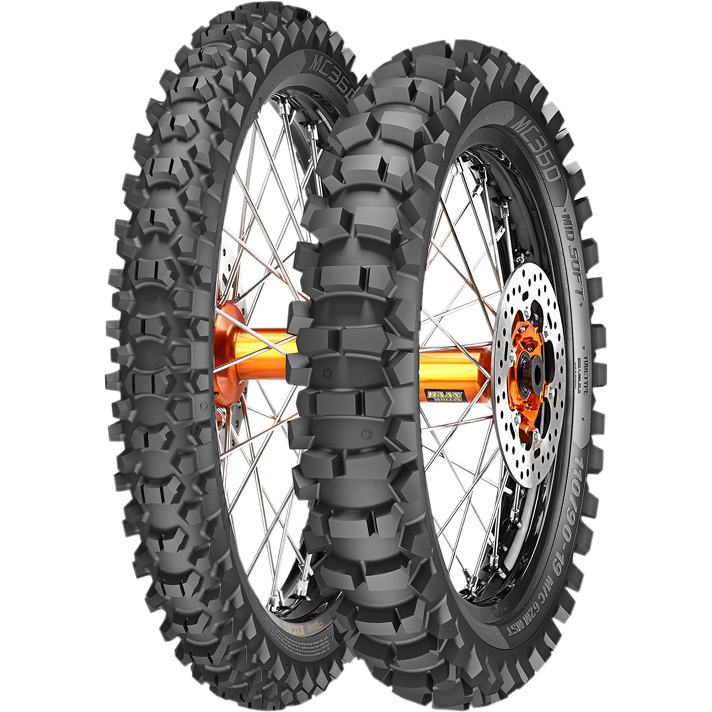 Metzeler Tire - MC360 - Midsoft - 120/100-18 - Rear Tire [MPN: 2762600]_428460