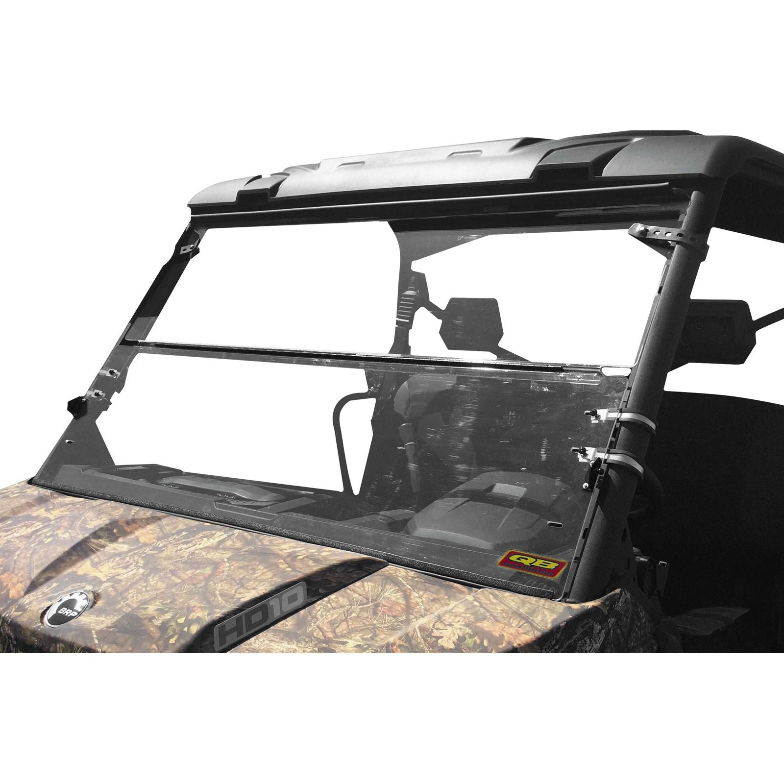 QuadBoss Folding Windshield - Can-Am Defender  TUCK100-0069_95177